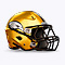 Gold Hawkeye Helmet